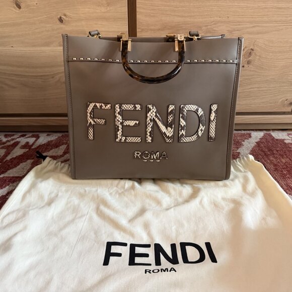 Fendi Roma leather tote - Picture 7 of 10